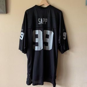 Warren Sapp Oakland Raiders NFL Jersey